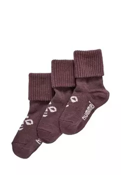 Спортивные носки SORA 3-PACK Hummel, лиловый