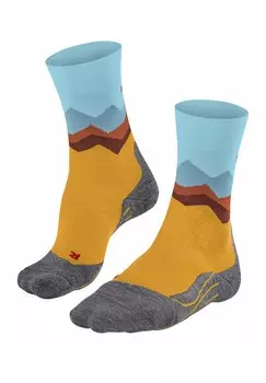 Спортивные носки TK2 Explore Trekking Functional Medium-cushioned FALKE, цвет Mottled Yellow