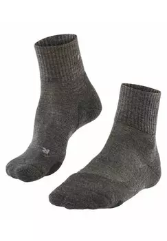 Спортивные носки Tk2 Explore Wool Short Trekking Functional Medium-Cushioned FALKE, цвет smog
