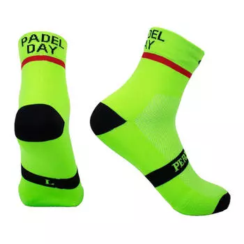 Спортивные носки унисекс Padel Crazy Dog Padel Day Green Perro Loco, цвет verde