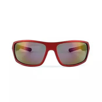 Спортивные обертки и черно-желтые поляризационные солнцезащитные очки Polaroid, красный