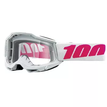 Спортивные очки Accuri 2 MTB с прозрачными линзами 100%, белый