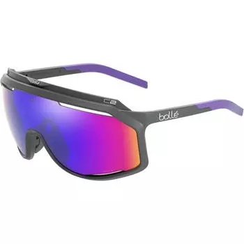 Спортивные очки Chronoshield Volt+ Ultraviolet Polarized Cat 3 титановые матовые Boll, цвет grau