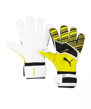 Спортивные перчатки PUMA, цвет Yellow/White