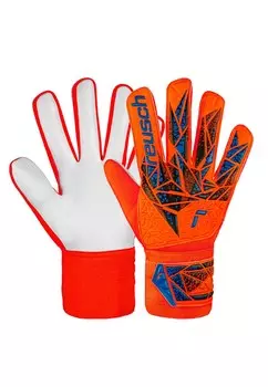 Спортивные перчатки Reusch ATTRAKT STARTER SOLID, синий/оранжевый
