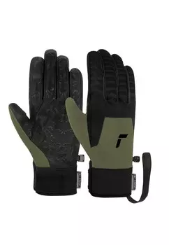 Спортивные перчатки REUSCH Raptor R-TEX XT TOUCH-TEC, оливковый