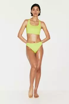 Спортивные плавки бикини H&M, зеленый