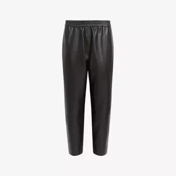 Спортивные плавки Jen из искусственной кожи с эластичной резинкой на талии Allsaints, черный
