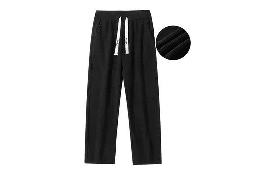 Спортивные повседневные брюки унисекс PAEFA, черный