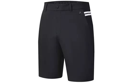 Спортивные повседневные шорты мужские черные Fila, черный