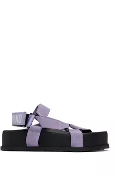 Спортивные сандалии Moschino, цвет lilac