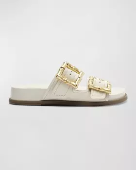 Спортивные шлепанцы Enola с двойной пряжкой Schutz