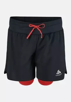 Спортивные шорты 2-IN-1 TRAIL ODLO, черный