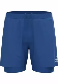Спортивные шорты 2 IN 1 ZEROWEIGHT ODLO, темно-синий