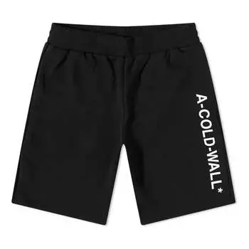 Спортивные шорты A-COLD-WALL* Essential Logo Shorts 'Black', черный
