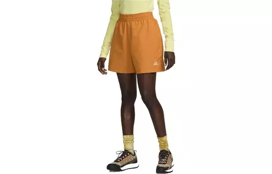 Спортивные шорты ACG женские оранжевые Nike