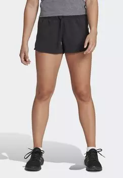 Спортивные шорты Adidas, черно-белый