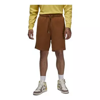 Спортивные шорты Air Jordan Wordmark Fleece Short 'Light British Tan', желто-коричневый
