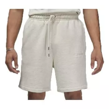 Спортивные шорты Air Jordan Wordmark Fleece Shorts 'Oatmeal Heather', белый
