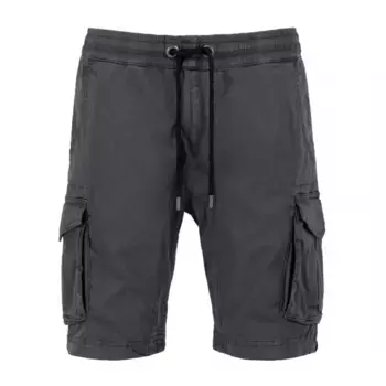 Спортивные шорты Alpha Industries Cotton Twill, серый