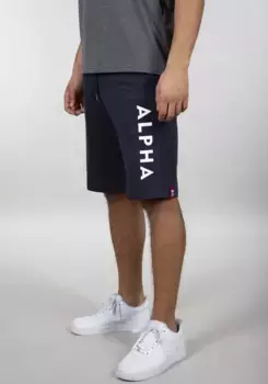 Спортивные шорты Alpha Industries "Jersey Short", синий