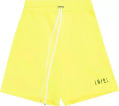 Спортивные шорты Amiri Core Logo Sweatshort 'Lime', зеленый
