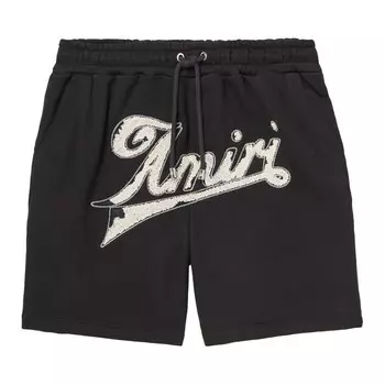 Спортивные шорты Amiri Distressed Sweatshort Black, черный