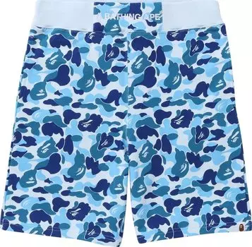 Спортивные шорты BAPE ABC Camo Sweatshorts 'Blue', синий