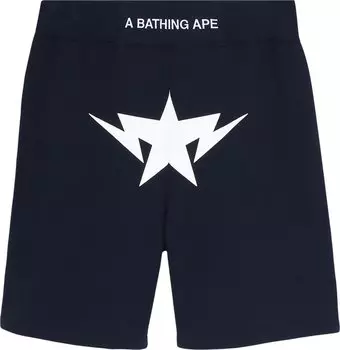 Спортивные шорты BAPE Twinsta Sweatshorts 'Navy', синий