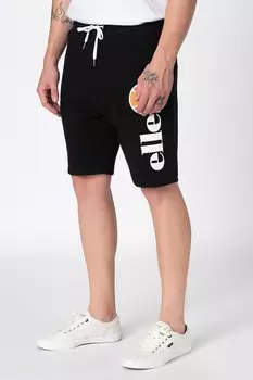 Спортивные шорты-бермуды Bossini с логотипом Ellesse, черный