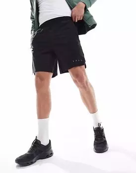 Спортивные шорты Born Living Yoga Orinoco черного цвета