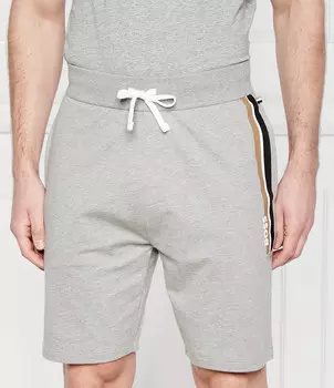 Спортивные шорты BOSS BLACK Authentic Regular Fit, серый