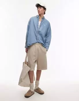 Спортивные шорты Carhartt WIP Nelson бежевого цвета