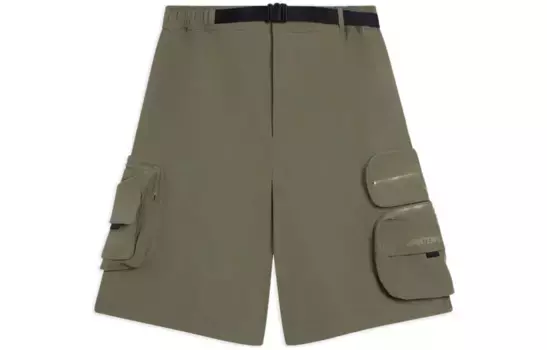 Спортивные шорты CF Tracing для мужчин, цвет темно-зеленый мох Lining, зеленый