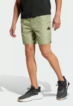 Спортивные шорты City Escape adidas Sportswear, палаточный зеленый