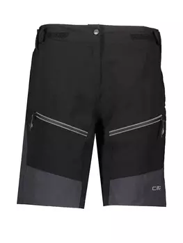 Спортивные шорты CMP 3in1 Fahrradshorts, черный