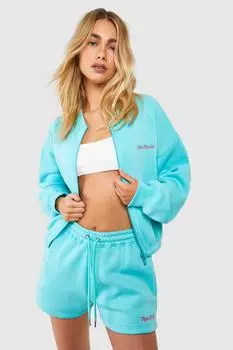 Спортивные шорты для бега Dsgn Studio Script boohoo, синий