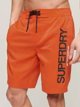 Спортивные шорты для досок Superdry, оранжевый
