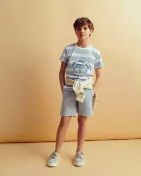 Спортивные шорты для мальчиков Coconut El Corte Ingls, светло-голубой