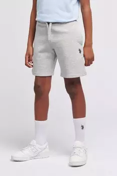 Спортивные шорты для мальчиков с логотипом U.S. Polo Assn, серый