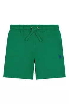 Спортивные шорты для мальчиков с логотипом U.S. Polo Assn, зеленый