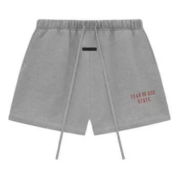 Спортивные шорты Fear of God Essentials Fleece Soccer Short 'Dark Heather', серый