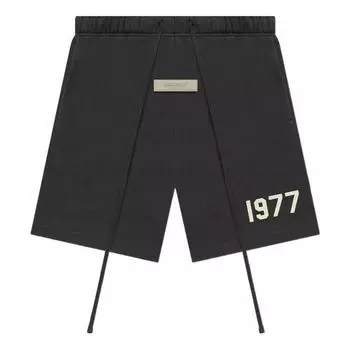 Спортивные шорты Fear of God Essentials SS22 Shorts 'Iron' FOG-SS22-124, черный