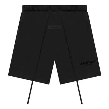 Спортивные шорты Fear of God Essentials SS22 Sweatshorts 'Stretch Limo' FOG-SS22-876, черный