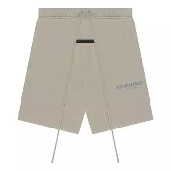 Спортивные шорты Fear of God Essentials Sweatshort 'Moss' FOG-SS21-587, желто-коричневый