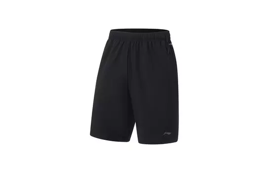 Спортивные шорты Fitness Series для мужчин, черные Lining, черный