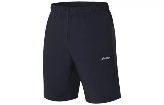 Спортивные шорты Fitness Series для мужчин, черные Lining, черный