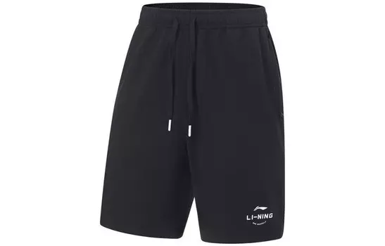 Спортивные шорты Fitness Series для мужчин, черные Lining, черный