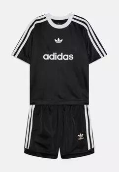 Спортивные шорты FOOTBALL TEE KIDS UNISEX SET adidas Originals, черный