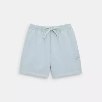 Спортивные шорты Garment Dye COACH, цвет dusty blue